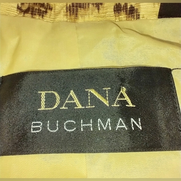 DANA BUCHMAN LEOPARD SILK JACKET - Picture 2 of 10
